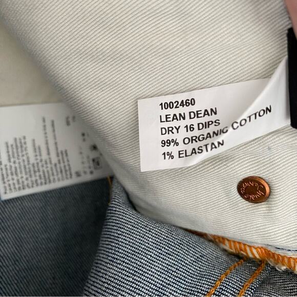 Nudie Lean Dean Dry 16 Dips NWOTS size 27x32 - Picture 7 of 9